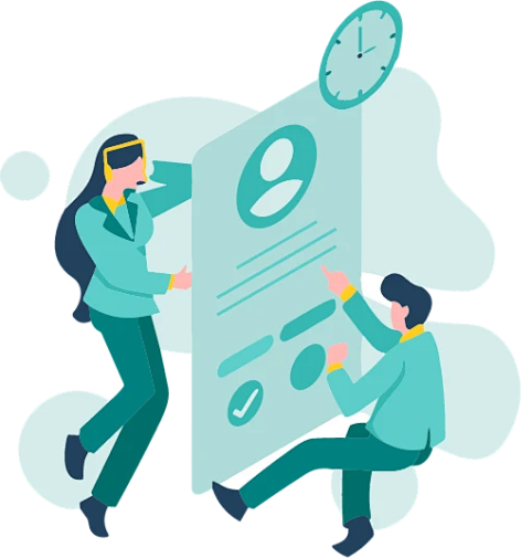 Booking Illustration